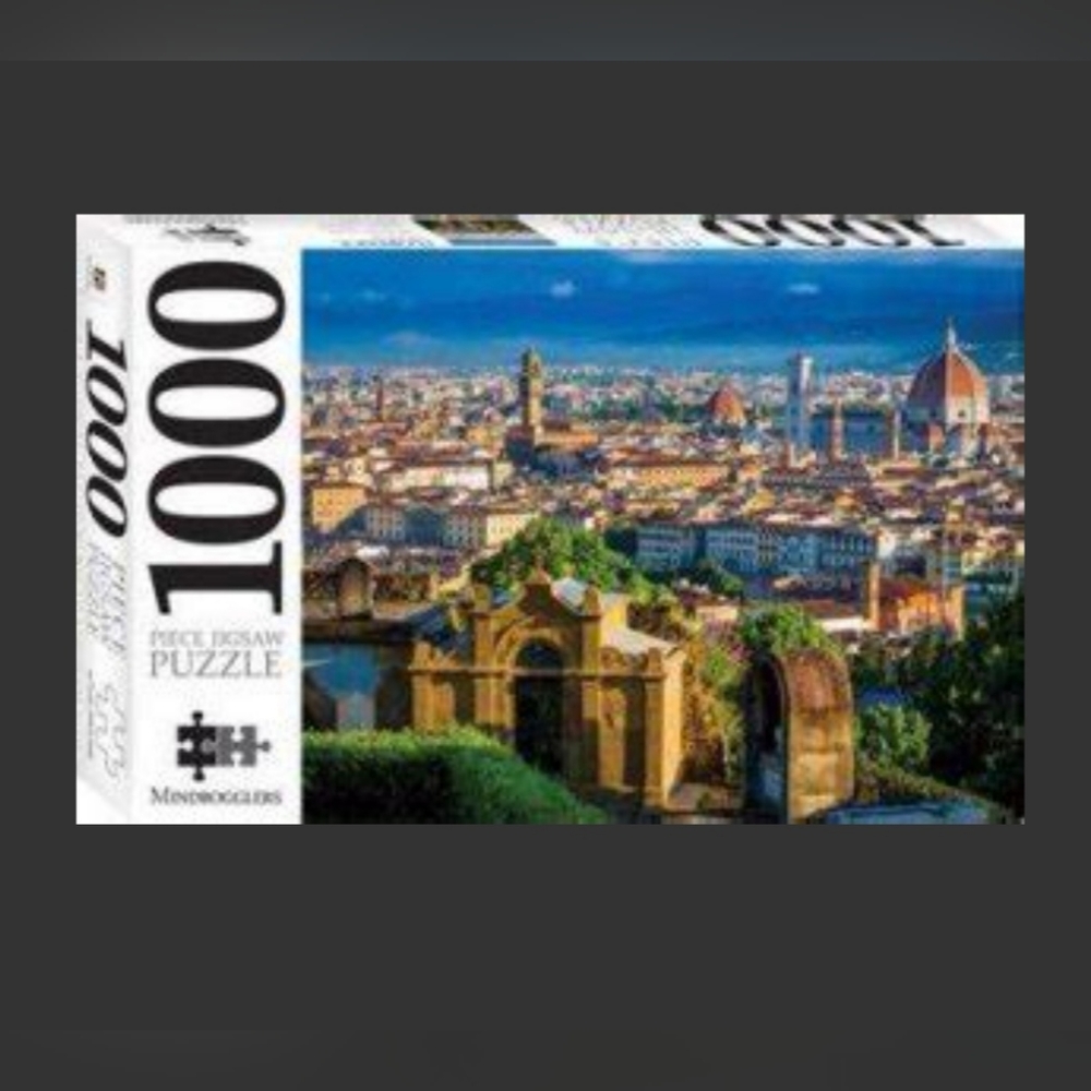 Collectible 1000 piece Florence Italy Mindbogglers Sold out.